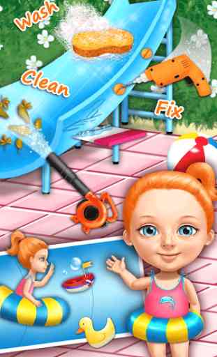 Sweet Baby Girl Cleanup 4 - House, Pool & Stable 4