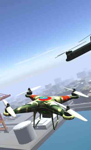 UAV Ejército Drone Vuelo SIM 3