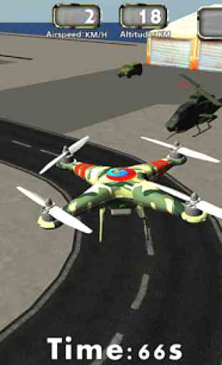 UAV Ejército Drone Vuelo SIM 4