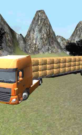 Agrícola Camión 3D: Heno 1
