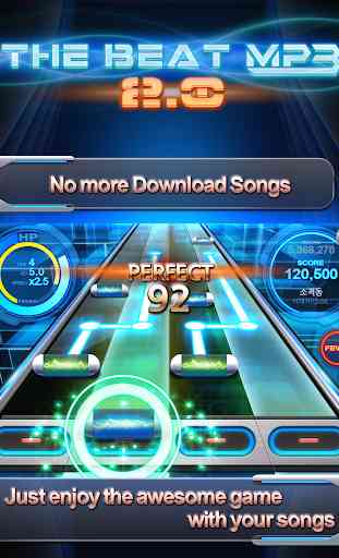 BEAT MP3 2.0 - Ritmo de juego 1