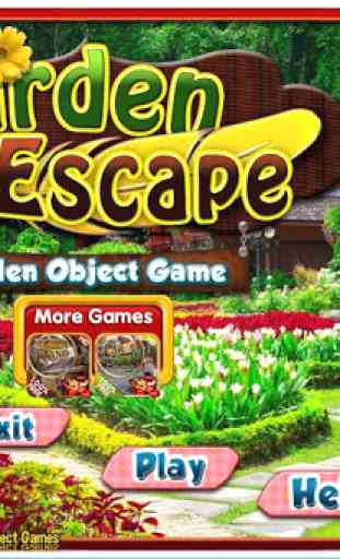 Challenge #100 Garden Escape Hidden Objects Games 4