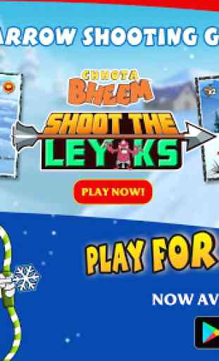 Chhota Bheem Shoot the Leyaks Game 1