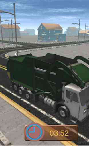 coche camión de la basura 1