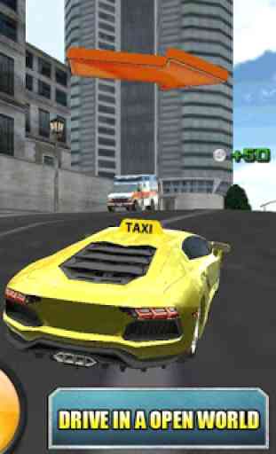 Crazy Driver 3D Taxi Deber 1