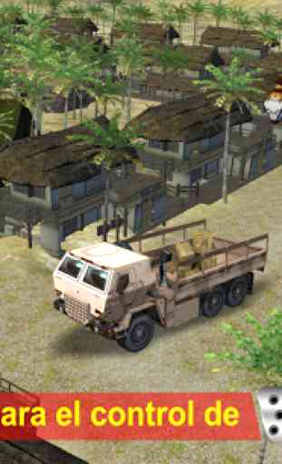 Ejército Carga Camión Conducón 1