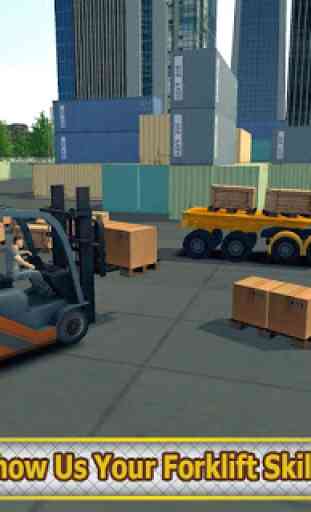 Forklift y Camiones Simulador 1
