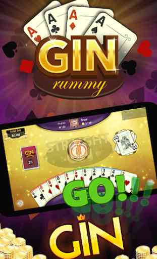 Gin Rummy - Juego de Cartas Gratis Sin Conexión 1