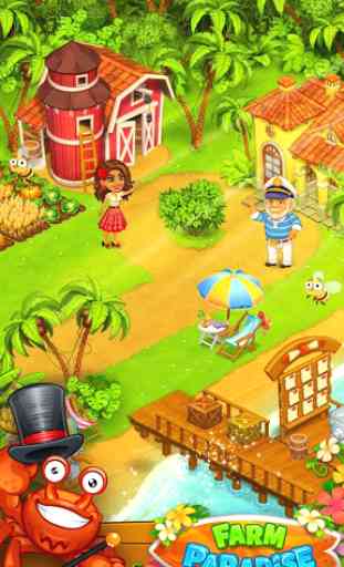 Granja del paraíso:juego Island para niñas y niños 1