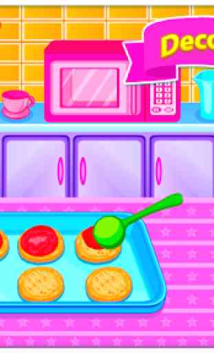 Juegos de cocina - Sweet Cookies 3