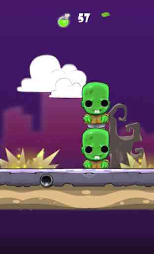 Juegos Zombies-Chica vs Zombi 3
