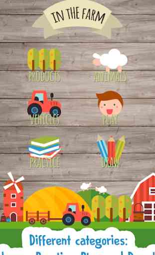 Kids Farm Game: Educational games for toddlers 1
