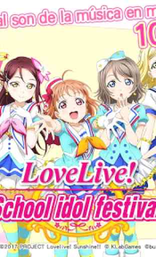 Love Live! School idol festival - Juego de ritmo 1