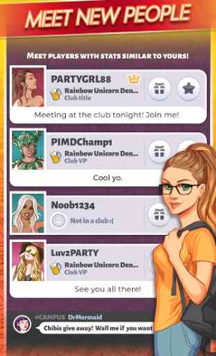 Party in my Dorm: College Life Roleplay Chat Game 3