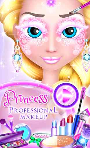 Princesa Maquillaje 1
