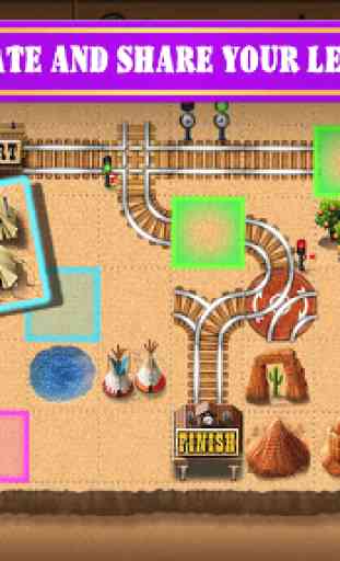 Rail Maze 2 : Train puzzler 2