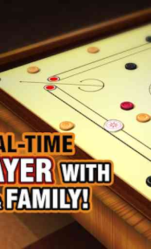 Real Carrom - 3D Multiplayer Game 1