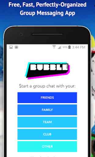 Bubble: Divertido chat grupal 1