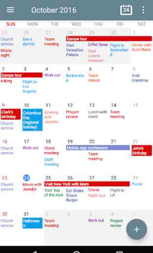 Calendario + Planner 1