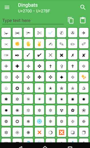 Character Pad - Symbols 4