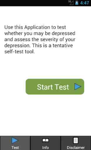 Depression Test 1