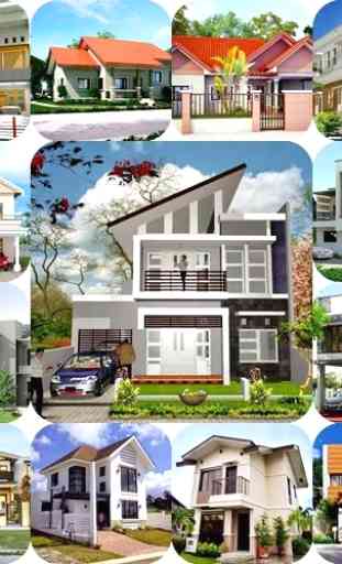 Diseño del hogar elevación 2