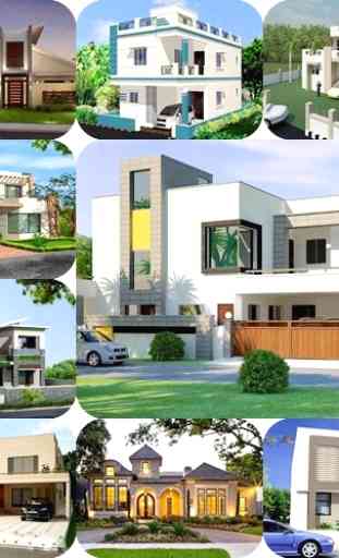 Diseño del hogar elevación 4