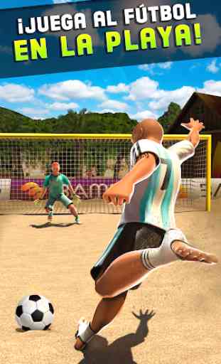 Dispara y Gol - Juego de Fútbol Playa 2