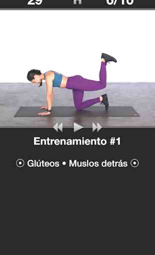 Entrenamiento Diario Glúteos - Rutinas fitness 1
