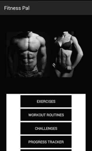 Fitness Pal - Workout Gym and Bodybuilding Trainer 4