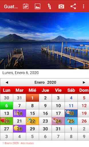 Guatemala Calendario 2020 1