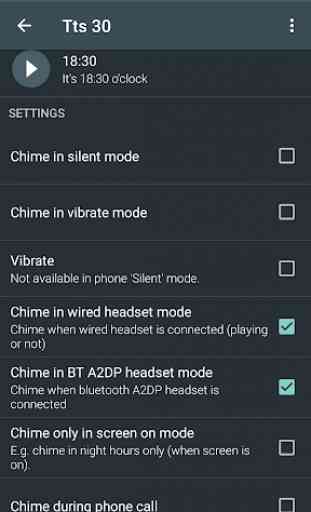 Hourly chime PRO 4