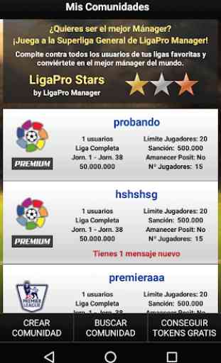 LigaPro Manager 2