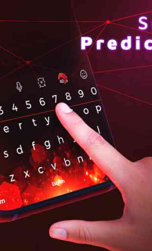 Red Keyboard Themes & Wallpapers 3