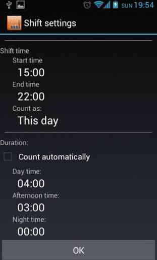 Shift Schedule + Alarm Clock 4