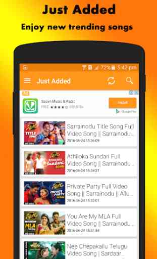 Telugu HD Video Songs 4