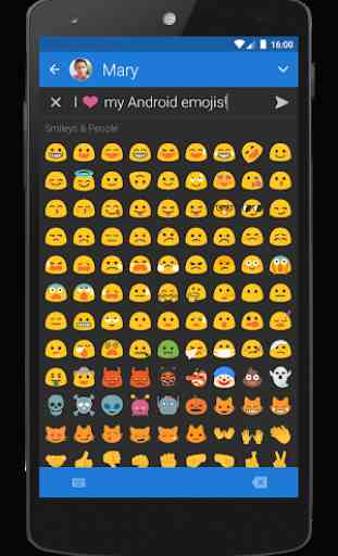 Textra Emoji - Android Blob Style 3