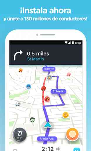 Waze - GPS, Mapas, Alertas de Tráfico y Navegación 4