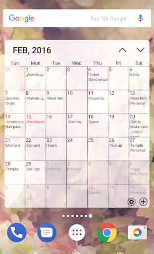 AA Calendar (+ memo y aniversario) 2