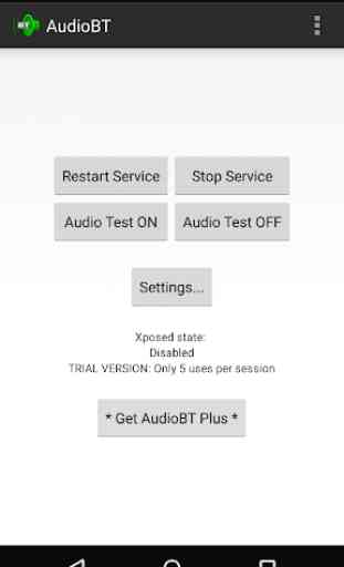 AudioBT: BT audio GPS/SMS/Text 1