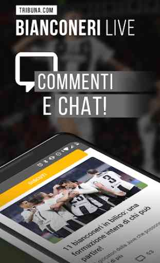Bianconeri Live — Fan app di calcio non ufficiale 1