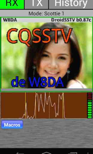 DroidSSTV - SSTV for Ham Radio 1