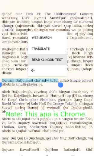 Klingon Text-To-Speech Engine 3
