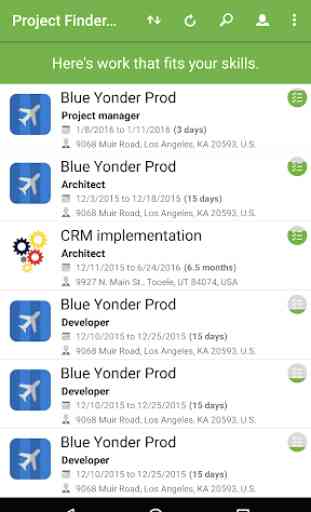 Project Finder for Dynamics365 1