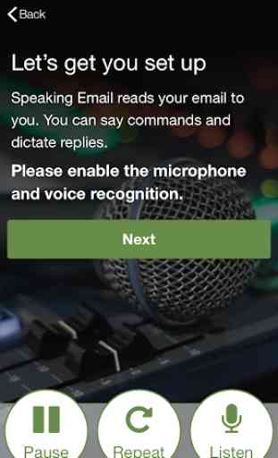 Speaking Email - voice reader for email 1