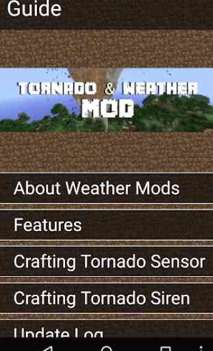 Tornado Mod for Minecraft Pro! 1