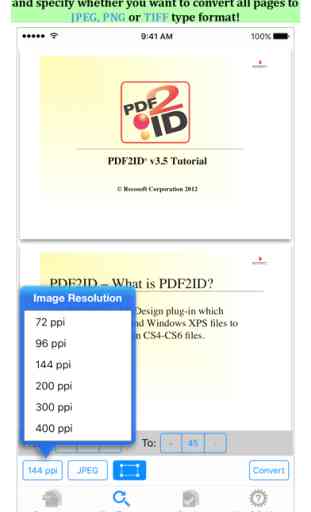 PDF to JPEG by PDF2Office 3