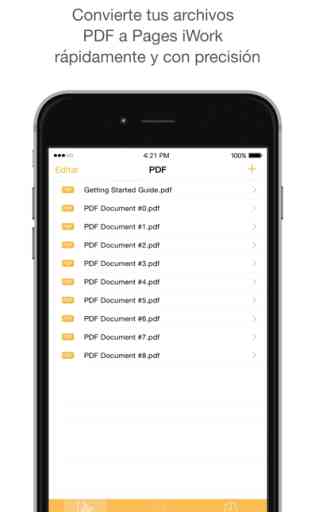 PDF to Pages - Convert PDF file to iWork Pages 1
