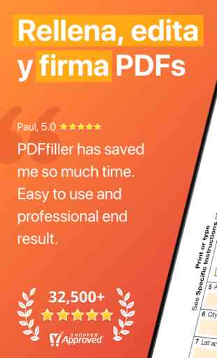 PDFfiller: Edit and eSign PDFs 1