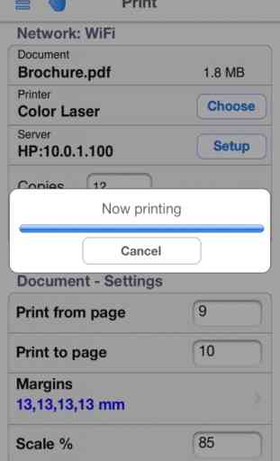PrintCentral for iPhone 3